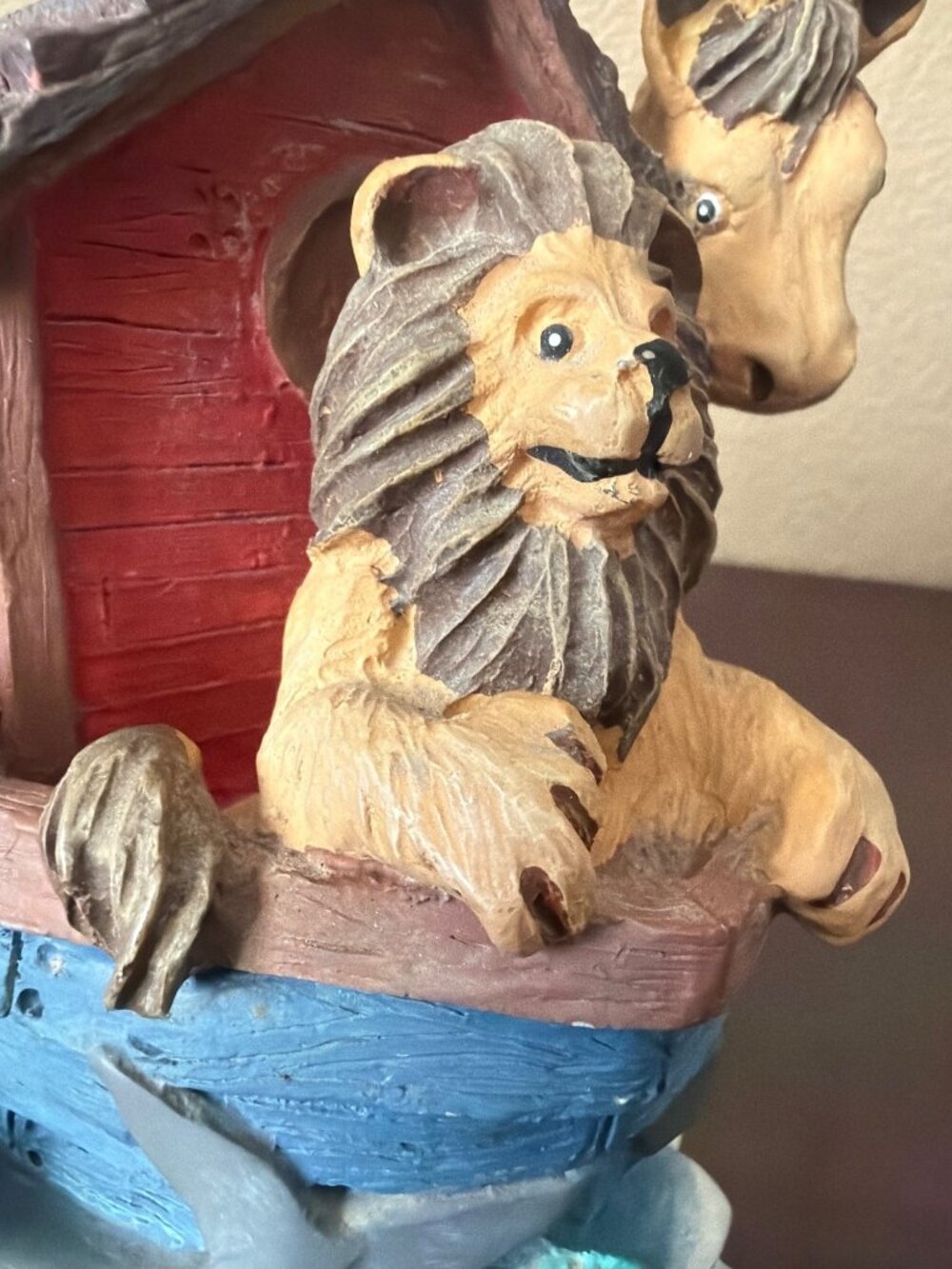 Vintage 1993 Figi Graphics Noah's Ark Resin Piggy Bank Nursery Decor - Picture 11 of 15